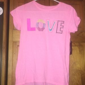 Vacation pink LOVE t-shirt